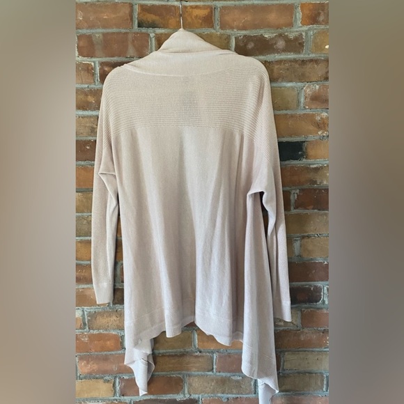 LULULEMON cashlu knit wrap pink bliss cardigan sweater M/L - Picture 9 of 10